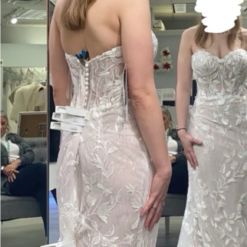 MAGGIE SOTTERO FAIRCHILD DRESS NO SLEEVES - Picture 4 of 9